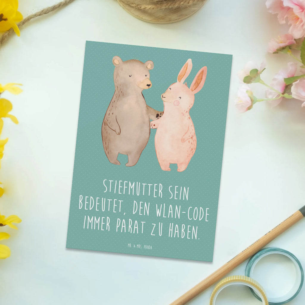 Postkarte Stiefmutter Heldin Postkarte, Karte, Geschenkkarte, Grußkarte, Einladung, Ansichtskarte, Geburtstagskarte, Einladungskarte, Dankeskarte, Ansichtskarten, Einladung Geburtstag, Einladungskarten Geburtstag, Familie, Vatertag, Muttertag, Bruder, Schwester, Mama, Papa, Oma, Opa