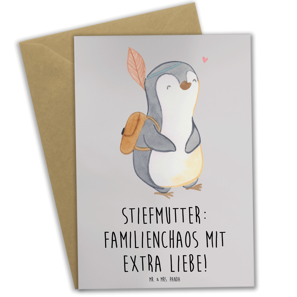 Grußkarte Stiefmutter Liebe Grußkarte, Klappkarte, Einladungskarte, Glückwunschkarte, Hochzeitskarte, Geburtstagskarte, Karte, Ansichtskarten, Familie, Vatertag, Muttertag, Bruder, Schwester, Mama, Papa, Oma, Opa