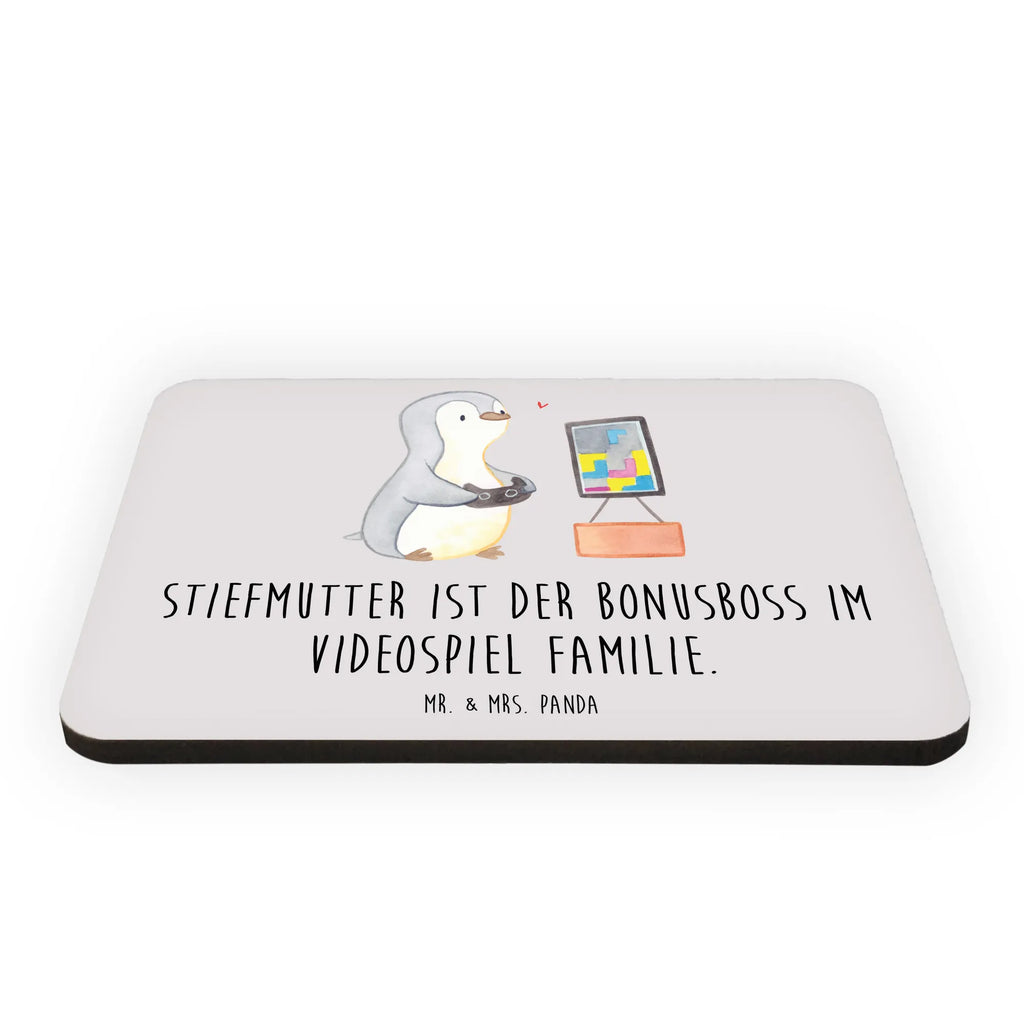 Magnet Stiefmutter Bonusboss Kühlschrankmagnet, Pinnwandmagnet, Souvenir Magnet, Motivmagnete, Dekomagnet, Whiteboard Magnet, Notiz Magnet, Kühlschrank Dekoration, Familie, Vatertag, Muttertag, Bruder, Schwester, Mama, Papa, Oma, Opa