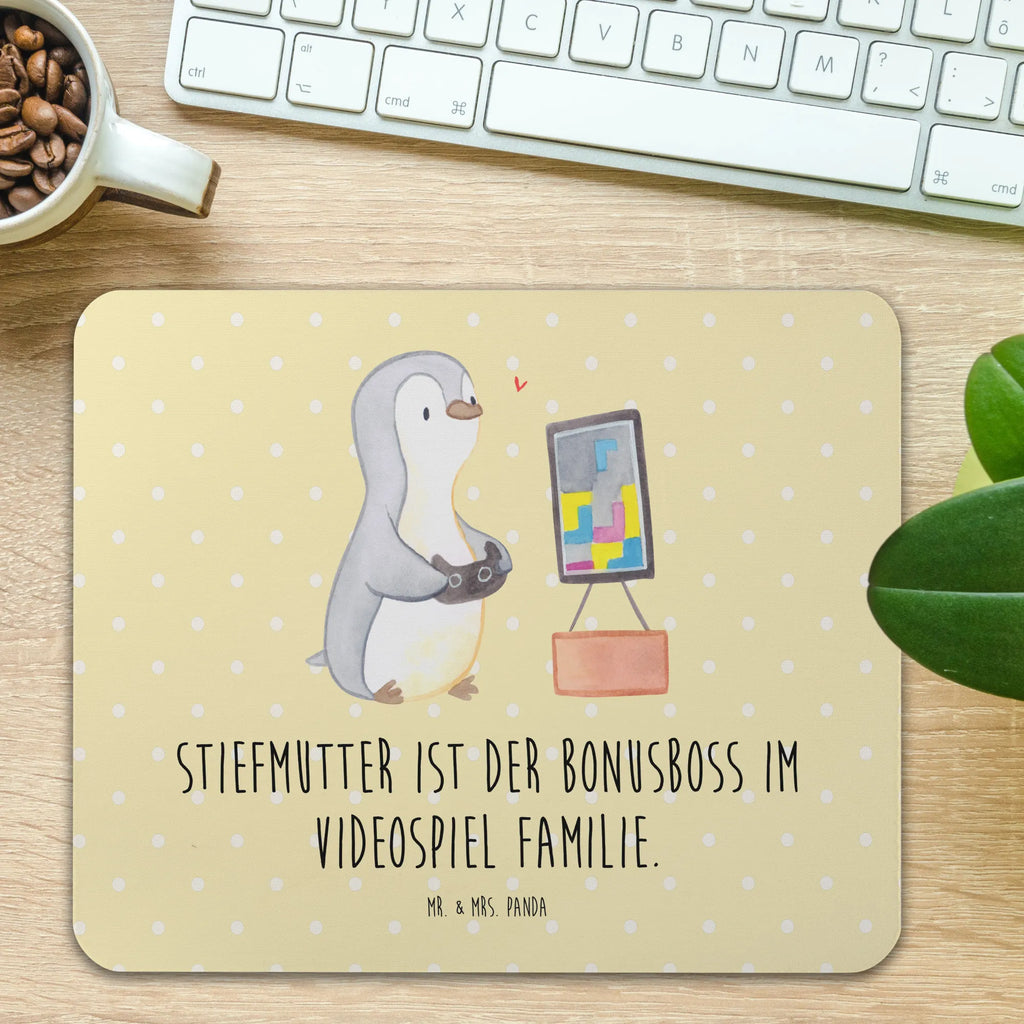 Mauspad Stiefmutter Bonusboss Mousepad, Computer zubehör, Büroausstattung, PC Zubehör, Arbeitszimmer, Mauspad, Einzigartiges Mauspad, Designer Mauspad, Mausunterlage, Mauspad Büro, Familie, Vatertag, Muttertag, Bruder, Schwester, Mama, Papa, Oma, Opa