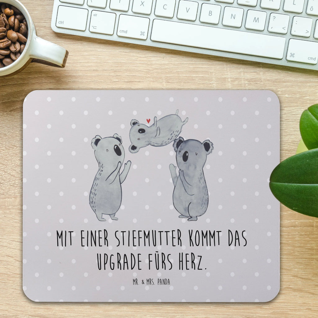 Mauspad Herz Stiefmutter Mousepad, Computer zubehör, Büroausstattung, PC Zubehör, Arbeitszimmer, Mauspad, Einzigartiges Mauspad, Designer Mauspad, Mausunterlage, Mauspad Büro, Familie, Vatertag, Muttertag, Bruder, Schwester, Mama, Papa, Oma, Opa