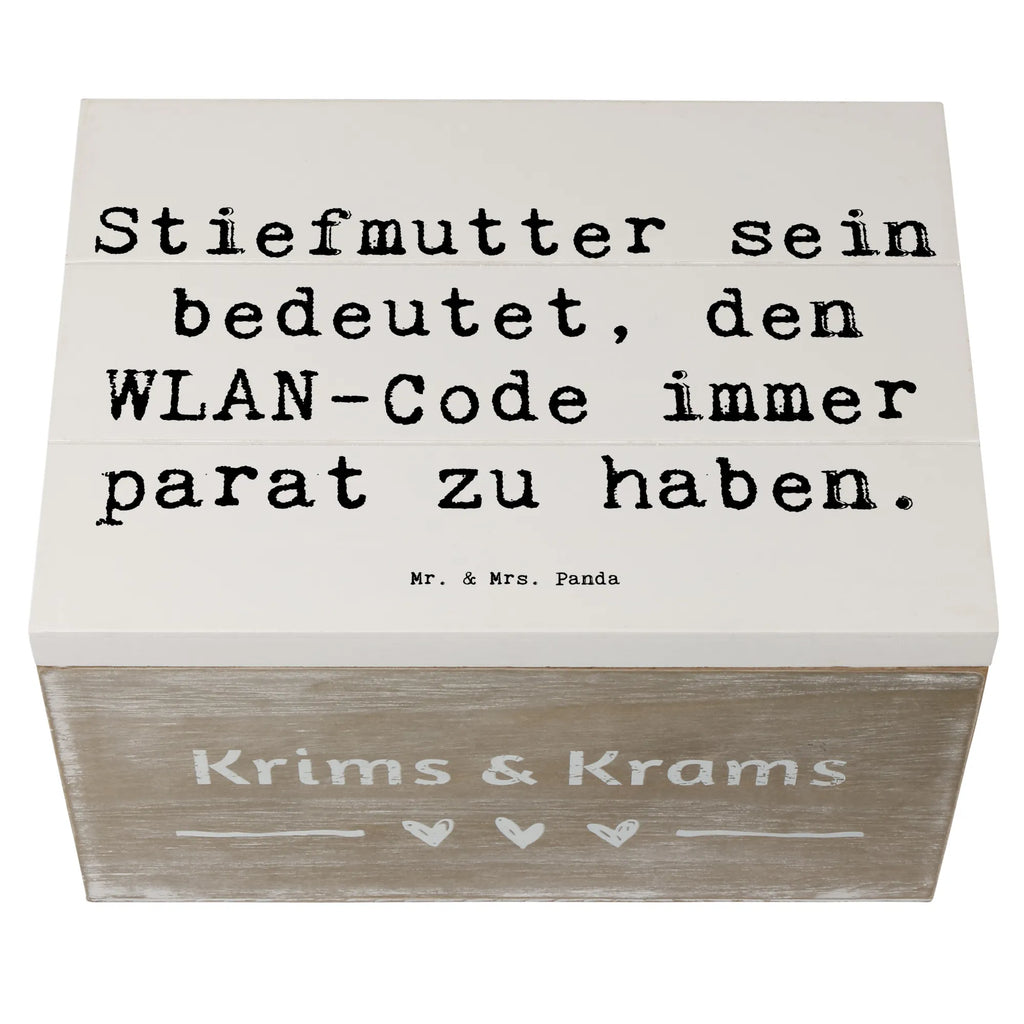 Holzkiste Spruch Stiefmutter Heldin Holzkiste, Kiste, Schatzkiste, Truhe, Schatulle, XXL, Erinnerungsbox, Erinnerungskiste, Dekokiste, Aufbewahrungsbox, Geschenkbox, Geschenkdose, Familie, Vatertag, Muttertag, Bruder, Schwester, Mama, Papa, Oma, Opa