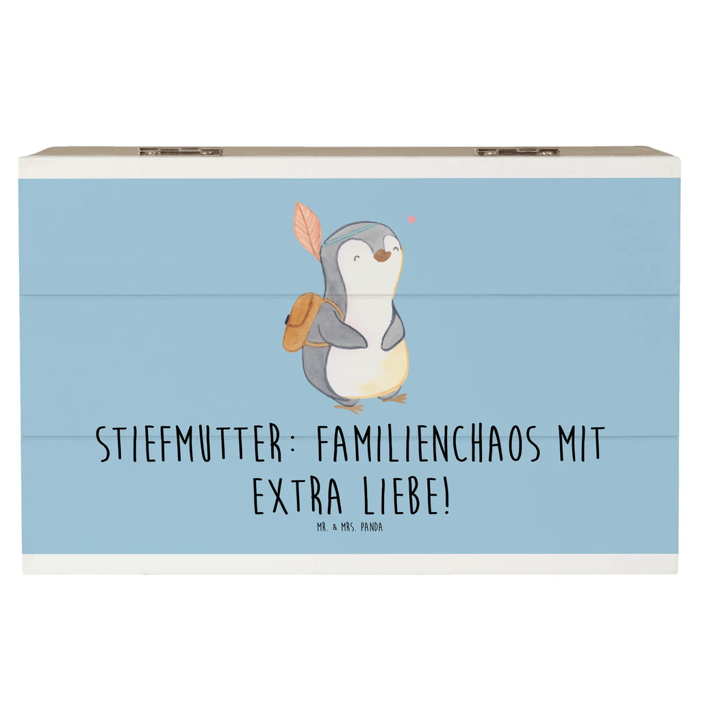 Holzkiste Stiefmutter Liebe Holzkiste, Kiste, Schatzkiste, Truhe, Schatulle, XXL, Erinnerungsbox, Erinnerungskiste, Dekokiste, Aufbewahrungsbox, Geschenkbox, Geschenkdose, Familie, Vatertag, Muttertag, Bruder, Schwester, Mama, Papa, Oma, Opa