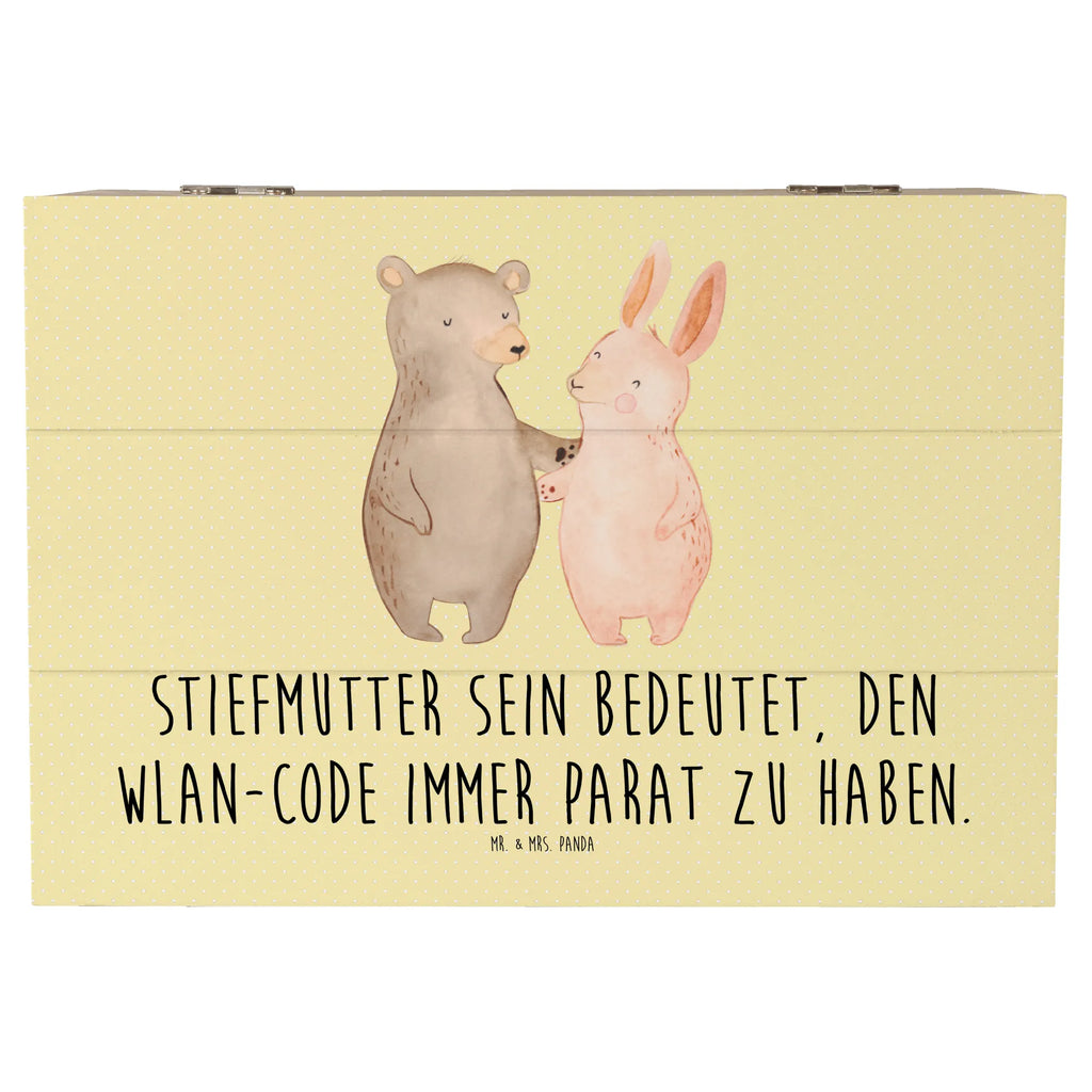 Holzkiste Stiefmutter Heldin Holzkiste, Kiste, Schatzkiste, Truhe, Schatulle, XXL, Erinnerungsbox, Erinnerungskiste, Dekokiste, Aufbewahrungsbox, Geschenkbox, Geschenkdose, Familie, Vatertag, Muttertag, Bruder, Schwester, Mama, Papa, Oma, Opa