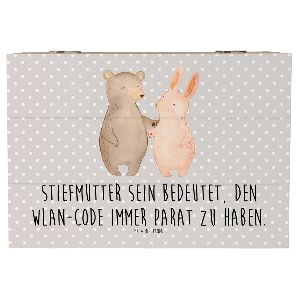 Holzkiste Stiefmutter Heldin Holzkiste, Kiste, Schatzkiste, Truhe, Schatulle, XXL, Erinnerungsbox, Erinnerungskiste, Dekokiste, Aufbewahrungsbox, Geschenkbox, Geschenkdose, Familie, Vatertag, Muttertag, Bruder, Schwester, Mama, Papa, Oma, Opa