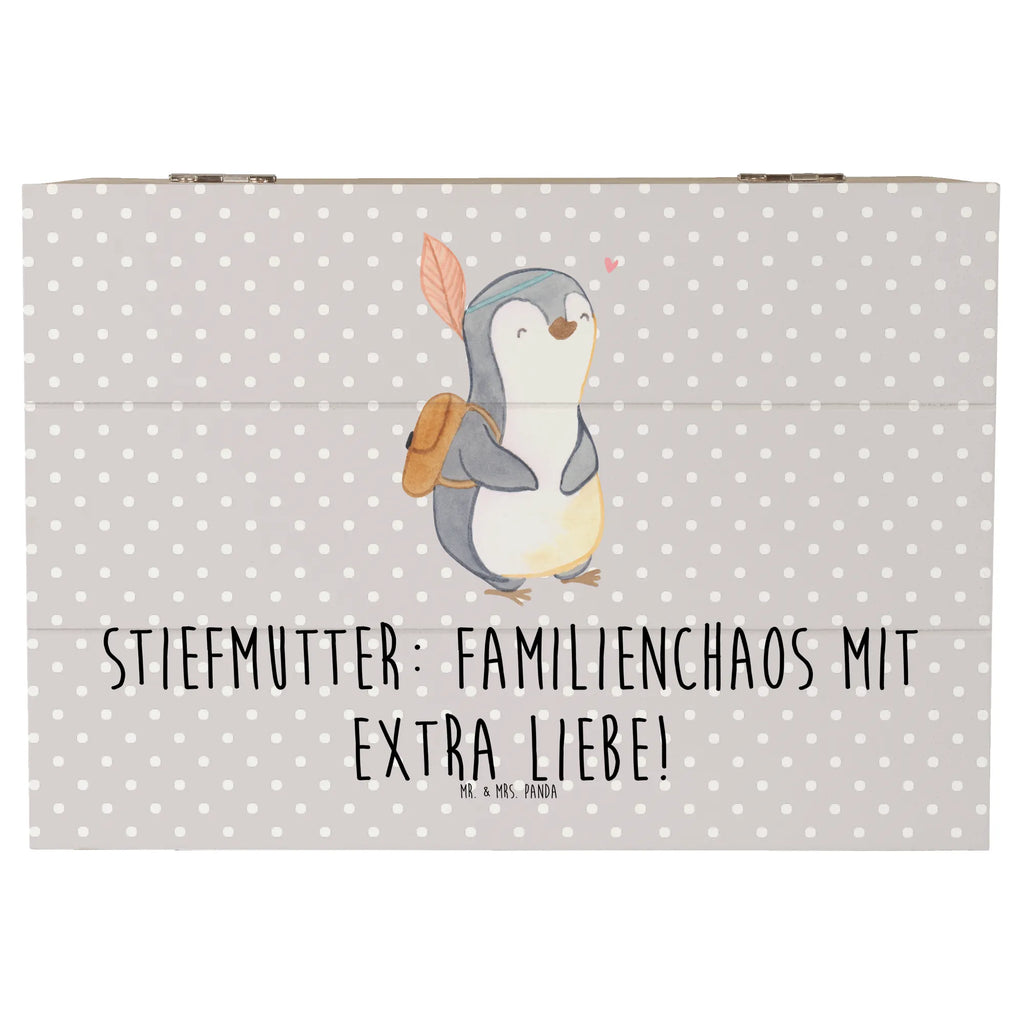 Holzkiste Stiefmutter Liebe Holzkiste, Kiste, Schatzkiste, Truhe, Schatulle, XXL, Erinnerungsbox, Erinnerungskiste, Dekokiste, Aufbewahrungsbox, Geschenkbox, Geschenkdose, Familie, Vatertag, Muttertag, Bruder, Schwester, Mama, Papa, Oma, Opa