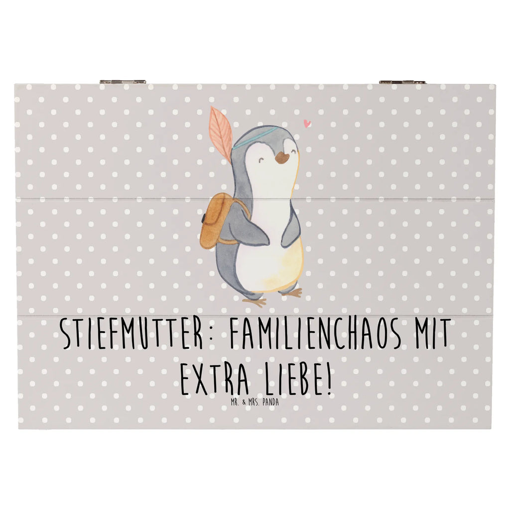 Holzkiste Stiefmutter Liebe Holzkiste, Kiste, Schatzkiste, Truhe, Schatulle, XXL, Erinnerungsbox, Erinnerungskiste, Dekokiste, Aufbewahrungsbox, Geschenkbox, Geschenkdose, Familie, Vatertag, Muttertag, Bruder, Schwester, Mama, Papa, Oma, Opa