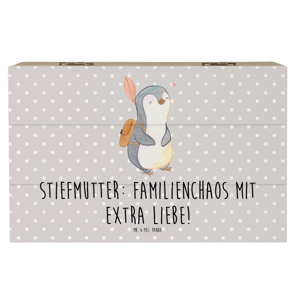 Holzkiste Stiefmutter Liebe Holzkiste, Kiste, Schatzkiste, Truhe, Schatulle, XXL, Erinnerungsbox, Erinnerungskiste, Dekokiste, Aufbewahrungsbox, Geschenkbox, Geschenkdose, Familie, Vatertag, Muttertag, Bruder, Schwester, Mama, Papa, Oma, Opa