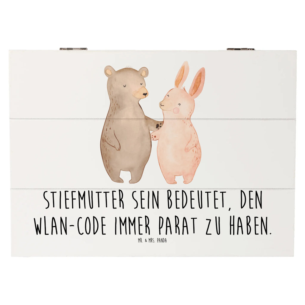 Holzkiste Stiefmutter Heldin Holzkiste, Kiste, Schatzkiste, Truhe, Schatulle, XXL, Erinnerungsbox, Erinnerungskiste, Dekokiste, Aufbewahrungsbox, Geschenkbox, Geschenkdose, Familie, Vatertag, Muttertag, Bruder, Schwester, Mama, Papa, Oma, Opa