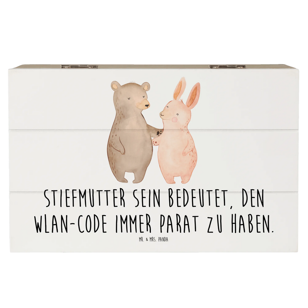 Holzkiste Stiefmutter Heldin Holzkiste, Kiste, Schatzkiste, Truhe, Schatulle, XXL, Erinnerungsbox, Erinnerungskiste, Dekokiste, Aufbewahrungsbox, Geschenkbox, Geschenkdose, Familie, Vatertag, Muttertag, Bruder, Schwester, Mama, Papa, Oma, Opa