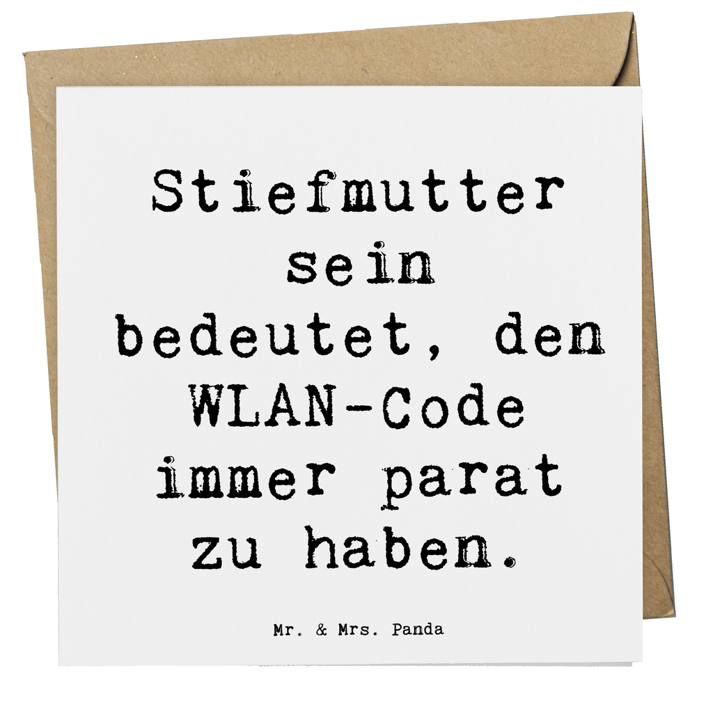 Deluxe Karte Spruch Stiefmutter Heldin Karte, Grußkarte, Klappkarte, Einladungskarte, Glückwunschkarte, Hochzeitskarte, Geburtstagskarte, Hochwertige Grußkarte, Hochwertige Klappkarte, Familie, Vatertag, Muttertag, Bruder, Schwester, Mama, Papa, Oma, Opa