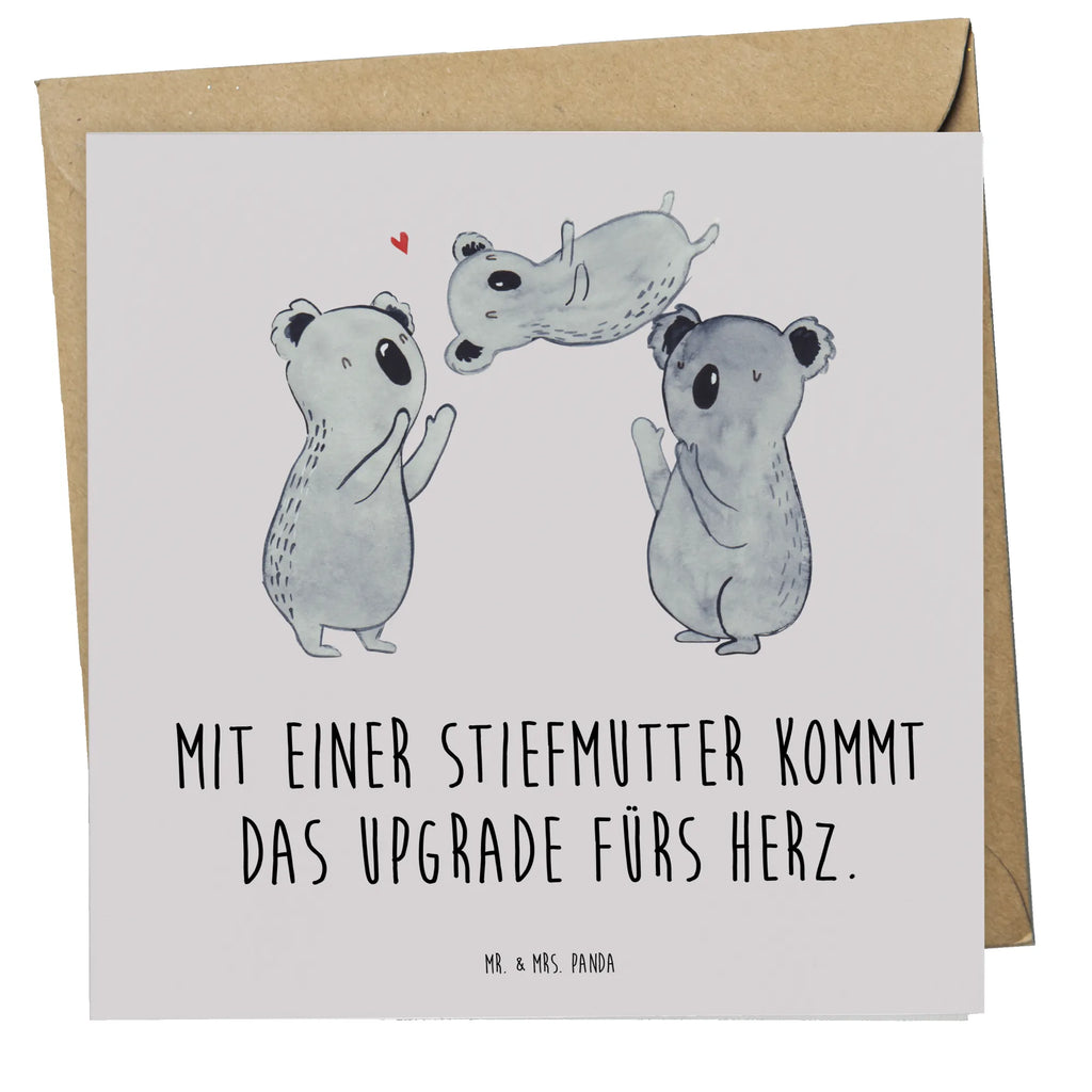 Deluxe Karte Herz Stiefmutter Karte, Grußkarte, Klappkarte, Einladungskarte, Glückwunschkarte, Hochzeitskarte, Geburtstagskarte, Hochwertige Grußkarte, Hochwertige Klappkarte, Familie, Vatertag, Muttertag, Bruder, Schwester, Mama, Papa, Oma, Opa