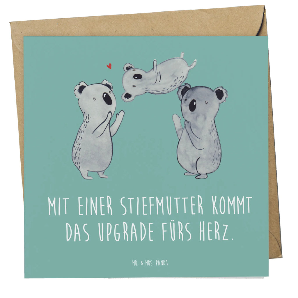 Deluxe Karte Herz Stiefmutter Karte, Grußkarte, Klappkarte, Einladungskarte, Glückwunschkarte, Hochzeitskarte, Geburtstagskarte, Hochwertige Grußkarte, Hochwertige Klappkarte, Familie, Vatertag, Muttertag, Bruder, Schwester, Mama, Papa, Oma, Opa