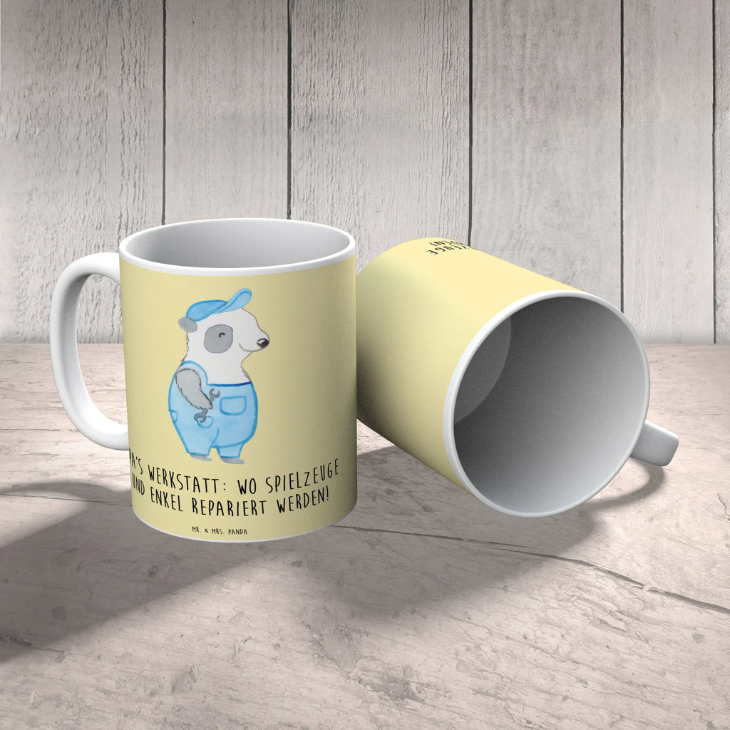 Tasse Großeltern Werkstatt Tasse, Kaffeetasse, Teetasse, Becher, Kaffeebecher, Teebecher, Keramiktasse, Porzellantasse, Büro Tasse, Geschenk Tasse, Tasse Sprüche, Tasse Motive, Kaffeetassen, Tasse bedrucken, Designer Tasse, Cappuccino Tassen, Schöne Teetassen, Familie, Vatertag, Muttertag, Bruder, Schwester, Mama, Papa, Oma, Opa