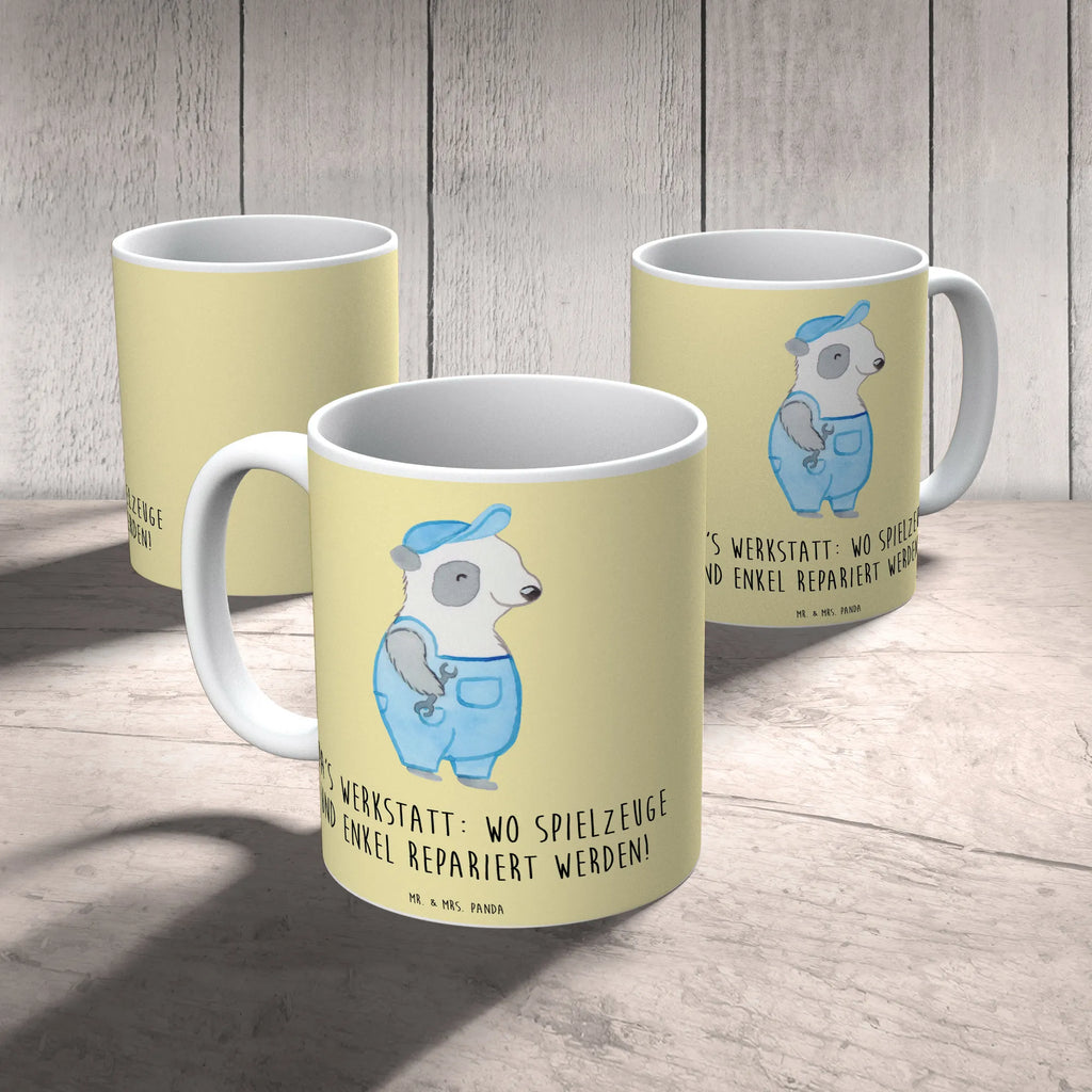 Tasse Großeltern Werkstatt Tasse, Kaffeetasse, Teetasse, Becher, Kaffeebecher, Teebecher, Keramiktasse, Porzellantasse, Büro Tasse, Geschenk Tasse, Tasse Sprüche, Tasse Motive, Kaffeetassen, Tasse bedrucken, Designer Tasse, Cappuccino Tassen, Schöne Teetassen, Familie, Vatertag, Muttertag, Bruder, Schwester, Mama, Papa, Oma, Opa