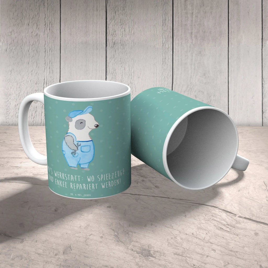 Tasse Großeltern Werkstatt Tasse, Kaffeetasse, Teetasse, Becher, Kaffeebecher, Teebecher, Keramiktasse, Porzellantasse, Büro Tasse, Geschenk Tasse, Tasse Sprüche, Tasse Motive, Kaffeetassen, Tasse bedrucken, Designer Tasse, Cappuccino Tassen, Schöne Teetassen, Familie, Vatertag, Muttertag, Bruder, Schwester, Mama, Papa, Oma, Opa