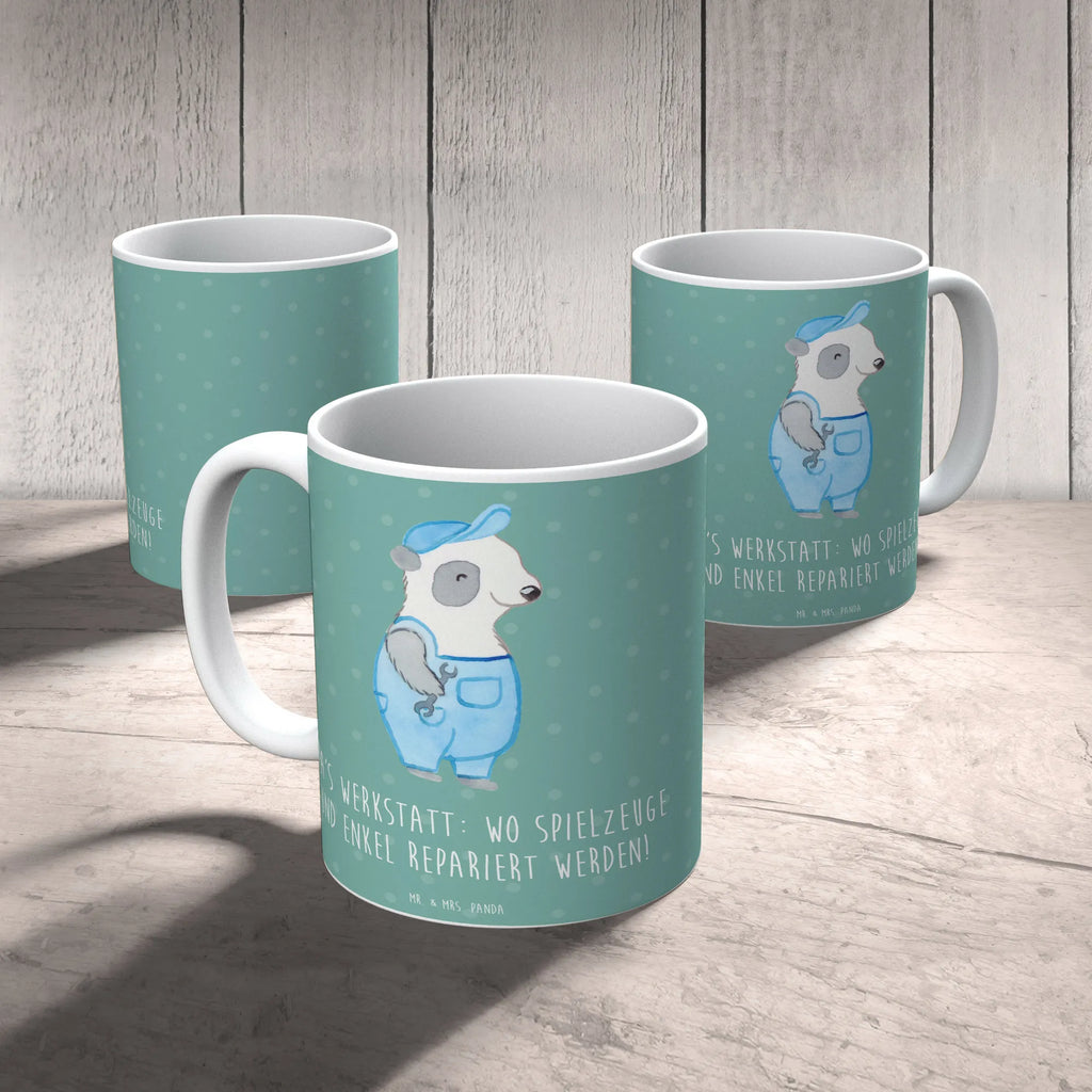 Tasse Großeltern Werkstatt Tasse, Kaffeetasse, Teetasse, Becher, Kaffeebecher, Teebecher, Keramiktasse, Porzellantasse, Büro Tasse, Geschenk Tasse, Tasse Sprüche, Tasse Motive, Kaffeetassen, Tasse bedrucken, Designer Tasse, Cappuccino Tassen, Schöne Teetassen, Familie, Vatertag, Muttertag, Bruder, Schwester, Mama, Papa, Oma, Opa