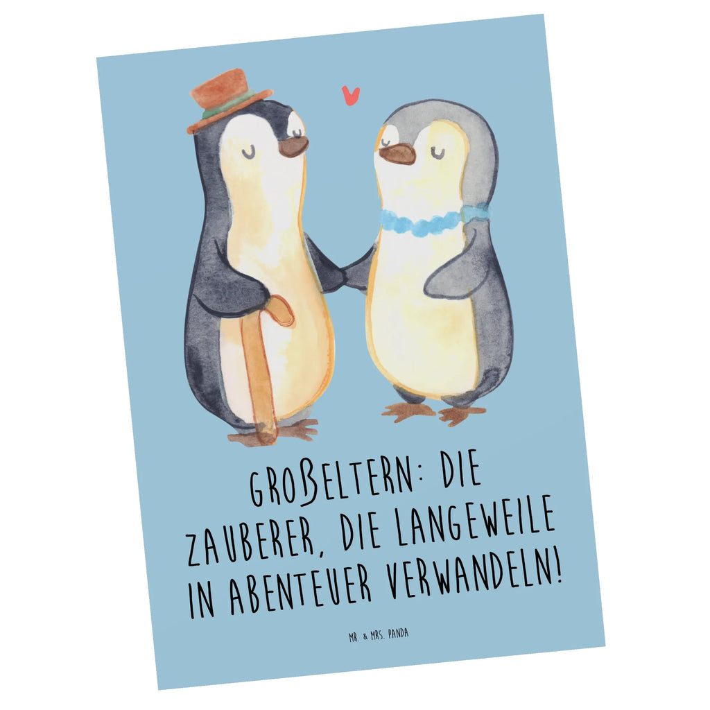 Postcard Großeltern: Die Zauberer, die Langeweile in Abenteuer verwandeln! Postkarte, Karte, Geschenkkarte, Grußkarte, Einladung, Ansichtskarte, Geburtstagskarte, Einladungskarte, Dankeskarte, Ansichtskarten, Einladung Geburtstag, Einladungskarten Geburtstag, Familie, Vatertag, Muttertag, Bruder, Schwester, Mama, Papa, Oma, Opa