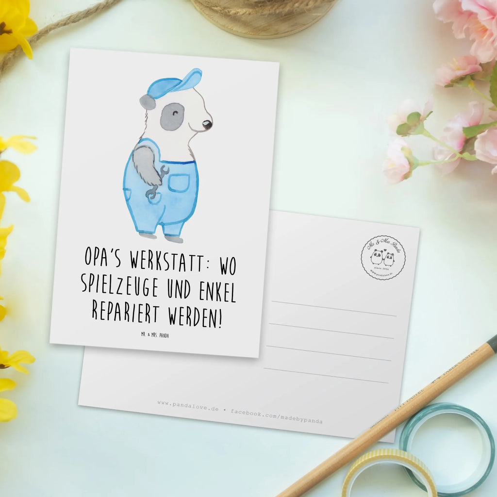 Postkarte Großeltern Werkstatt Postkarte, Karte, Geschenkkarte, Grußkarte, Einladung, Ansichtskarte, Geburtstagskarte, Einladungskarte, Dankeskarte, Ansichtskarten, Einladung Geburtstag, Einladungskarten Geburtstag, Familie, Vatertag, Muttertag, Bruder, Schwester, Mama, Papa, Oma, Opa