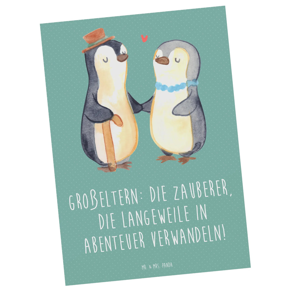 Postcard Großeltern: Die Zauberer, die Langeweile in Abenteuer verwandeln! Postkarte, Karte, Geschenkkarte, Grußkarte, Einladung, Ansichtskarte, Geburtstagskarte, Einladungskarte, Dankeskarte, Ansichtskarten, Einladung Geburtstag, Einladungskarten Geburtstag, Familie, Vatertag, Muttertag, Bruder, Schwester, Mama, Papa, Oma, Opa