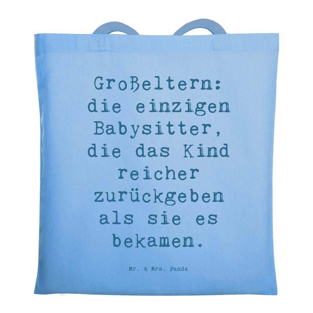 Tragetasche Spruch Großeltern Babysitter Beuteltasche, Beutel, Einkaufstasche, Jutebeutel, Stoffbeutel, Tasche, Shopper, Umhängetasche, Strandtasche, Schultertasche, Stofftasche, Tragetasche, Badetasche, Jutetasche, Einkaufstüte, Laptoptasche, Familie, Vatertag, Muttertag, Bruder, Schwester, Mama, Papa, Oma, Opa