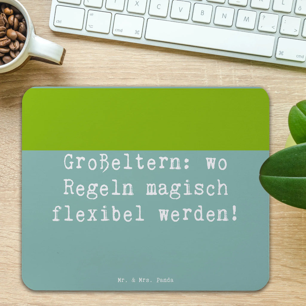 Mauspad Spruch Großeltern Magie Mousepad, Computer zubehör, Büroausstattung, PC Zubehör, Arbeitszimmer, Mauspad, Einzigartiges Mauspad, Designer Mauspad, Mausunterlage, Mauspad Büro, Familie, Vatertag, Muttertag, Bruder, Schwester, Mama, Papa, Oma, Opa