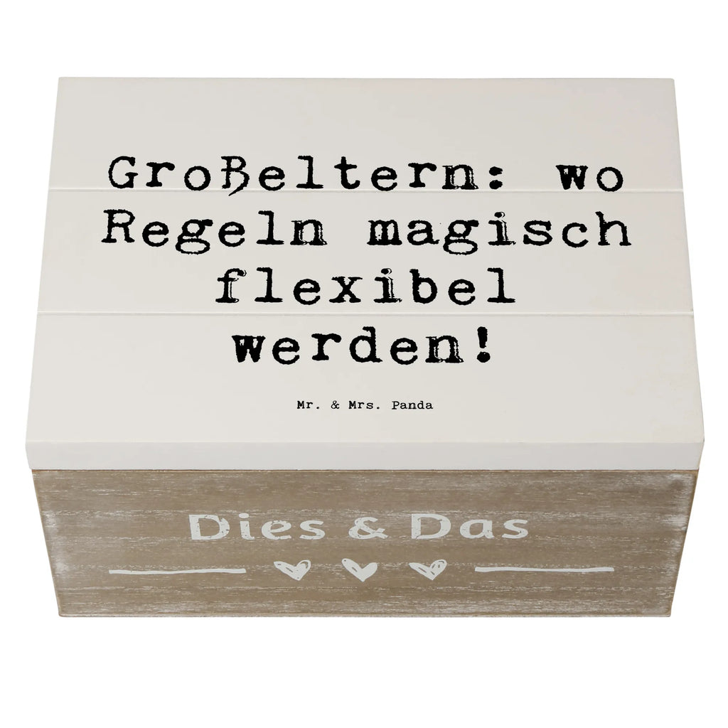 Holzkiste Spruch Großeltern Magie Holzkiste, Kiste, Schatzkiste, Truhe, Schatulle, XXL, Erinnerungsbox, Erinnerungskiste, Dekokiste, Aufbewahrungsbox, Geschenkbox, Geschenkdose, Familie, Vatertag, Muttertag, Bruder, Schwester, Mama, Papa, Oma, Opa