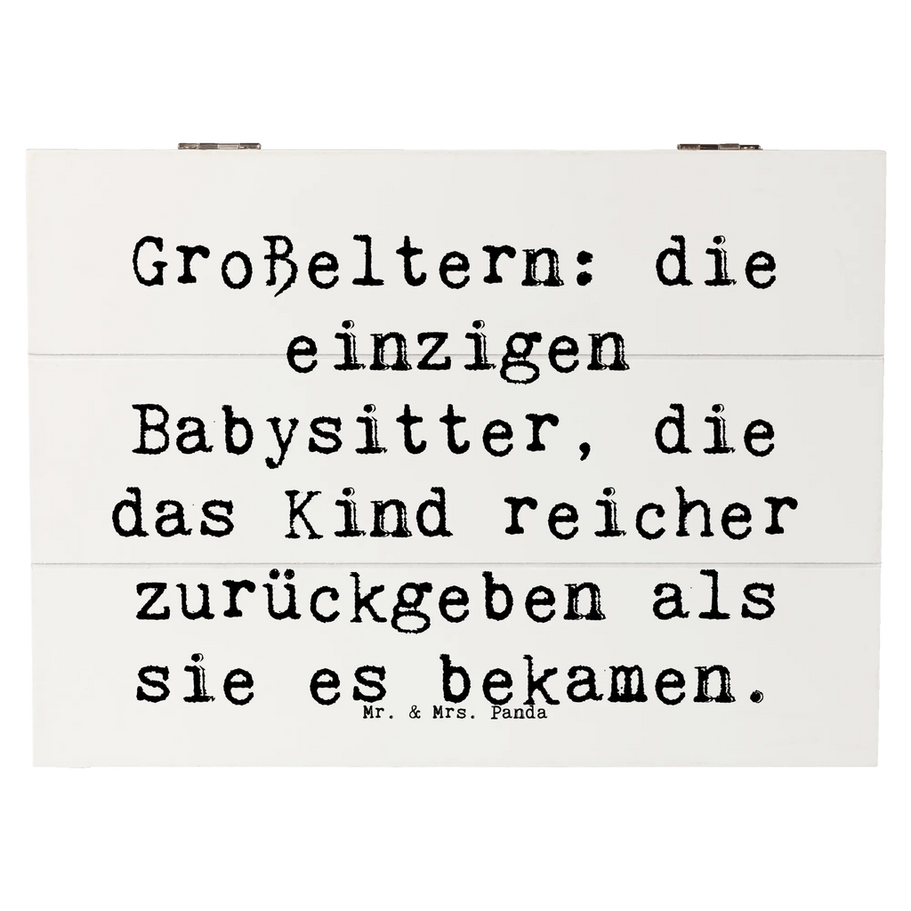 Holzkiste Spruch Großeltern Babysitter Holzkiste, Kiste, Schatzkiste, Truhe, Schatulle, XXL, Erinnerungsbox, Erinnerungskiste, Dekokiste, Aufbewahrungsbox, Geschenkbox, Geschenkdose, Familie, Vatertag, Muttertag, Bruder, Schwester, Mama, Papa, Oma, Opa