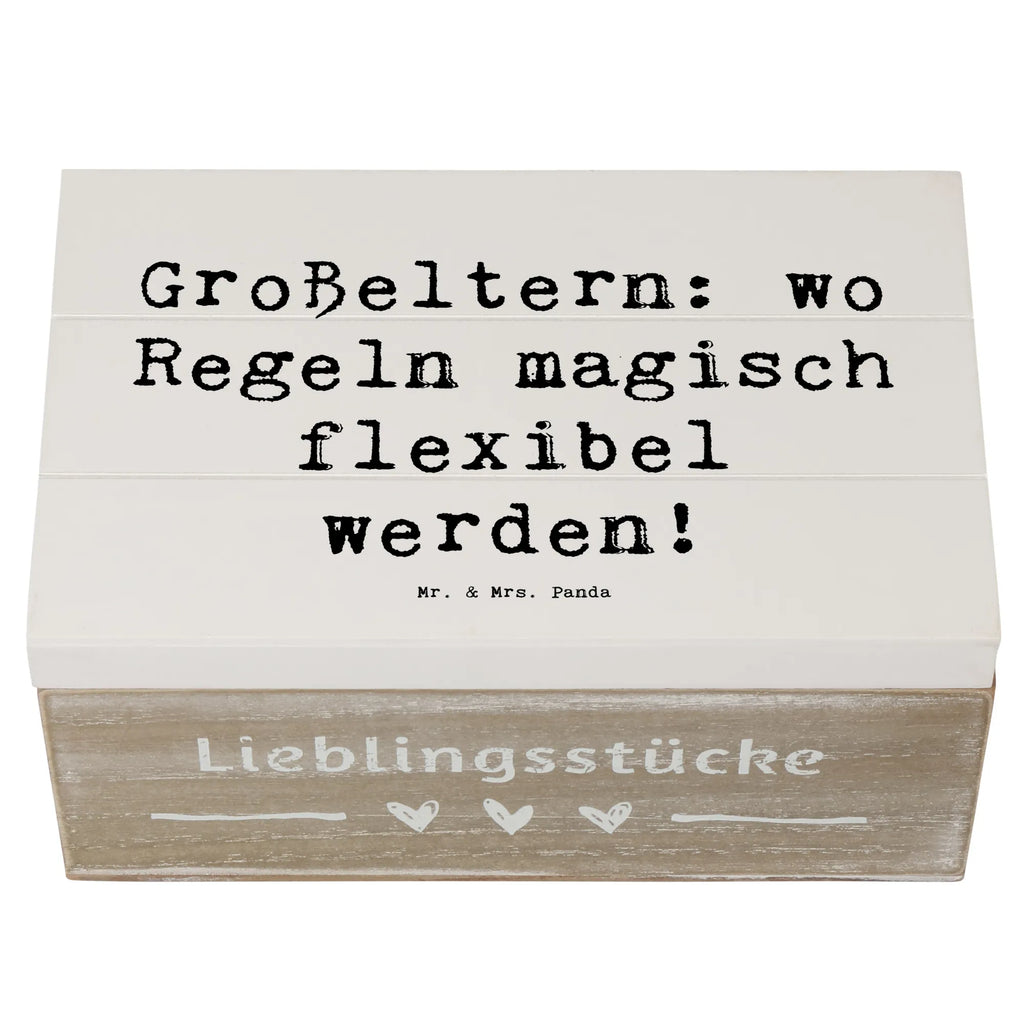 Holzkiste Spruch Großeltern Magie Holzkiste, Kiste, Schatzkiste, Truhe, Schatulle, XXL, Erinnerungsbox, Erinnerungskiste, Dekokiste, Aufbewahrungsbox, Geschenkbox, Geschenkdose, Familie, Vatertag, Muttertag, Bruder, Schwester, Mama, Papa, Oma, Opa