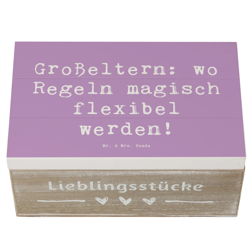 Holzkiste Spruch Großeltern Magie Holzkiste, Kiste, Schatzkiste, Truhe, Schatulle, XXL, Erinnerungsbox, Erinnerungskiste, Dekokiste, Aufbewahrungsbox, Geschenkbox, Geschenkdose, Familie, Vatertag, Muttertag, Bruder, Schwester, Mama, Papa, Oma, Opa