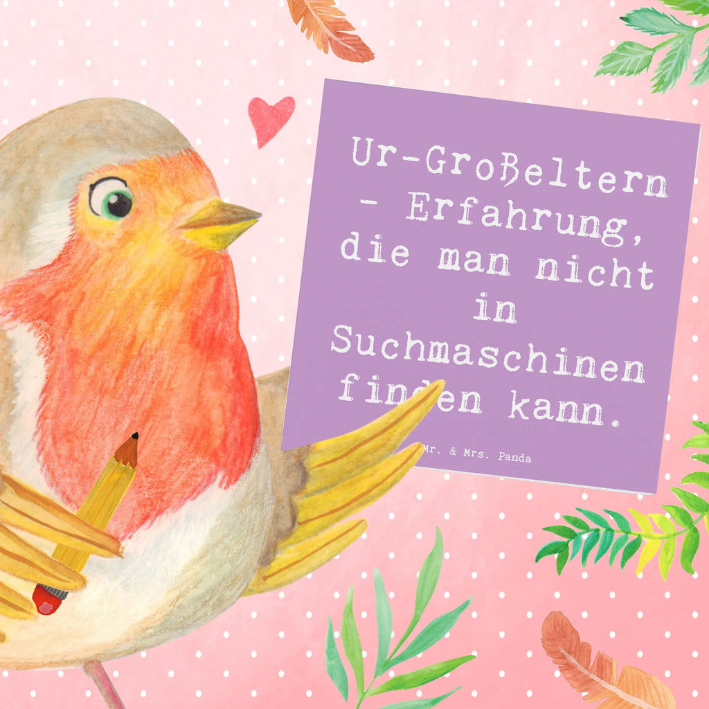 Deluxe Karte Spruch Ur-Großeltern Weisheit Karte, Grußkarte, Klappkarte, Einladungskarte, Glückwunschkarte, Hochzeitskarte, Geburtstagskarte, Hochwertige Grußkarte, Hochwertige Klappkarte, Familie, Vatertag, Muttertag, Bruder, Schwester, Mama, Papa, Oma, Opa