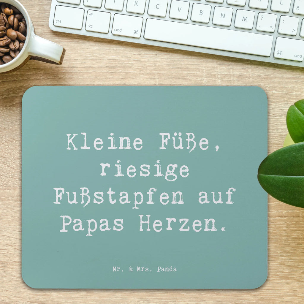 Mauspad Spruch Baby Herzabdrücke Mousepad, Computer zubehör, Büroausstattung, PC Zubehör, Arbeitszimmer, Mauspad, Einzigartiges Mauspad, Designer Mauspad, Mausunterlage, Mauspad Büro, Familie, Vatertag, Muttertag, Bruder, Schwester, Mama, Papa, Oma, Opa