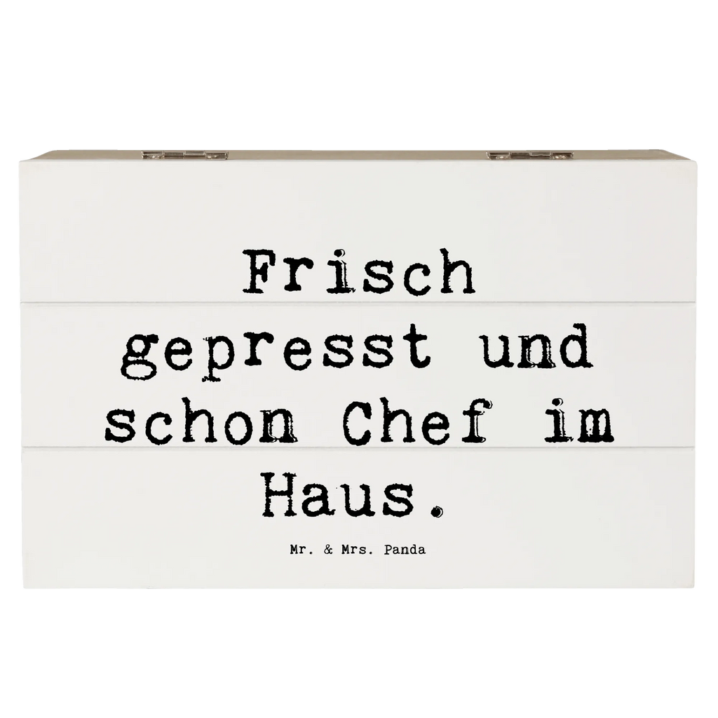 Holzkiste Spruch Baby Chef Holzkiste, Kiste, Schatzkiste, Truhe, Schatulle, XXL, Erinnerungsbox, Erinnerungskiste, Dekokiste, Aufbewahrungsbox, Geschenkbox, Geschenkdose, Familie, Vatertag, Muttertag, Bruder, Schwester, Mama, Papa, Oma, Opa