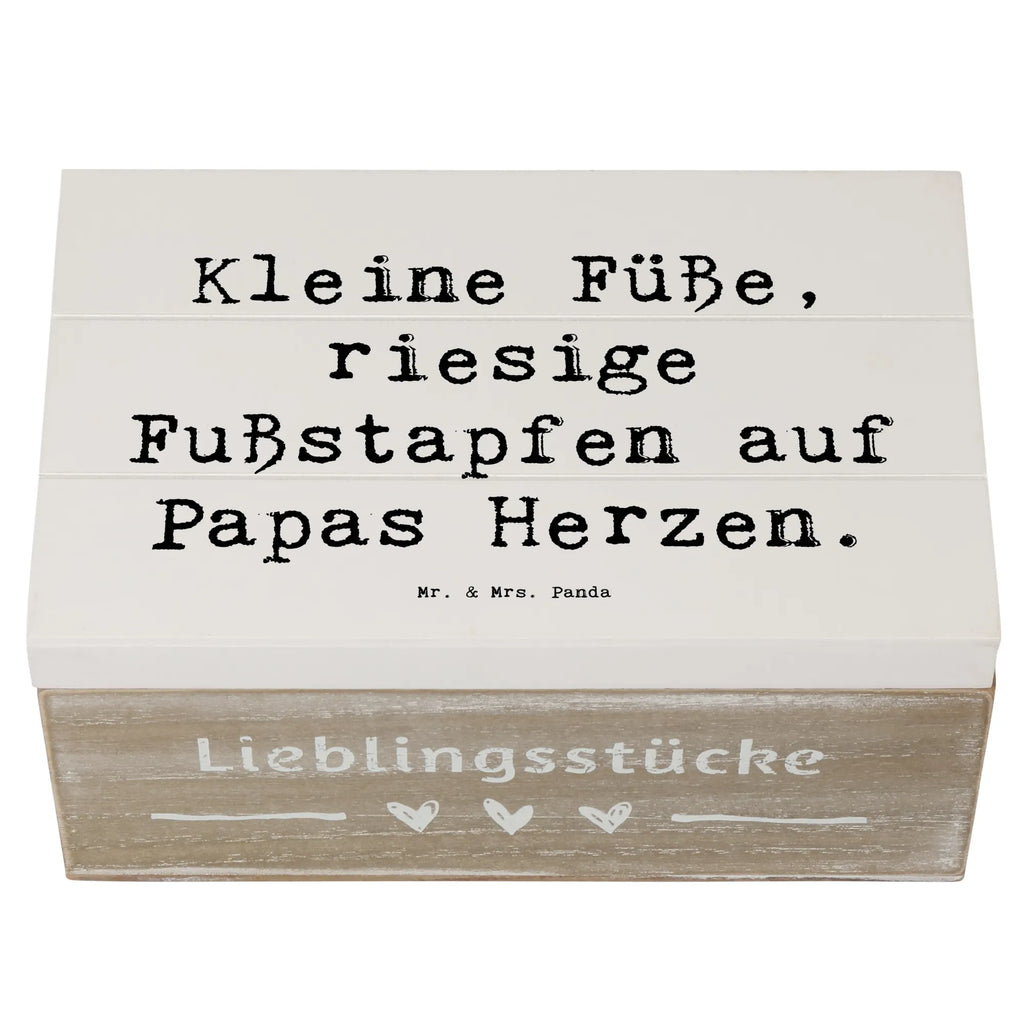 Holzkiste Spruch Baby Herzabdrücke Holzkiste, Kiste, Schatzkiste, Truhe, Schatulle, XXL, Erinnerungsbox, Erinnerungskiste, Dekokiste, Aufbewahrungsbox, Geschenkbox, Geschenkdose, Familie, Vatertag, Muttertag, Bruder, Schwester, Mama, Papa, Oma, Opa