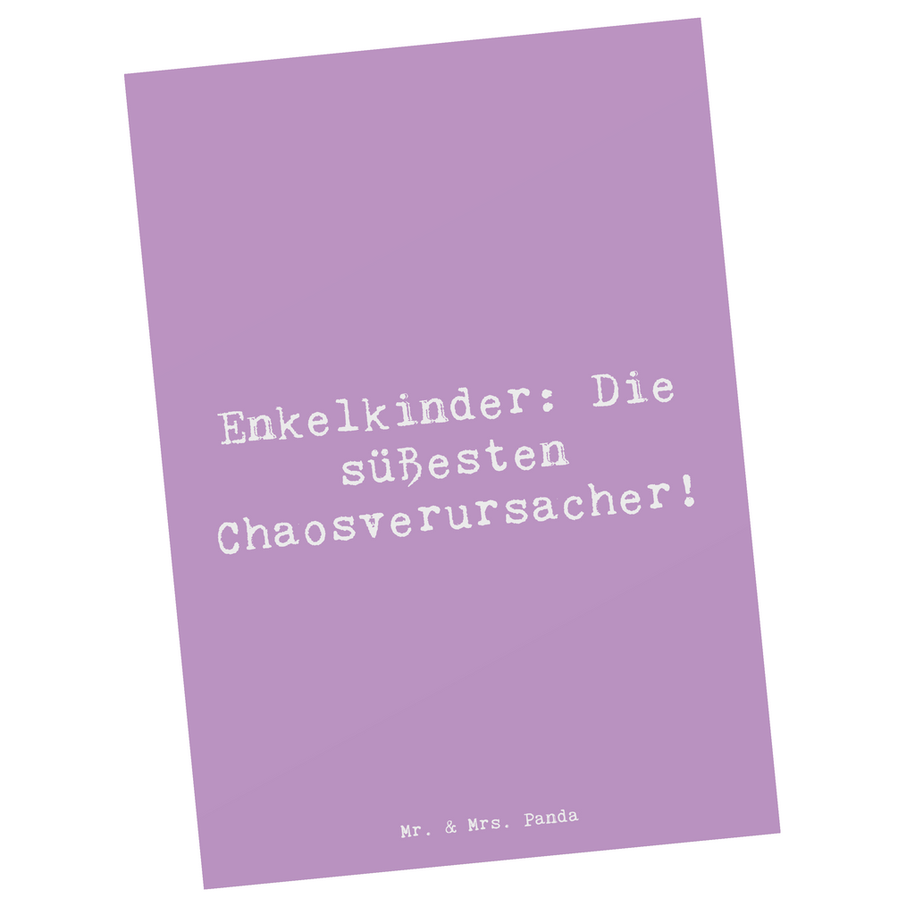 Postkarte Spruch Enkelkinder: Die süßesten Chaosverursacher! Postkarte, Karte, Geschenkkarte, Grußkarte, Einladung, Ansichtskarte, Geburtstagskarte, Einladungskarte, Dankeskarte, Ansichtskarten, Einladung Geburtstag, Einladungskarten Geburtstag, Familie, Vatertag, Muttertag, Bruder, Schwester, Mama, Papa, Oma, Opa