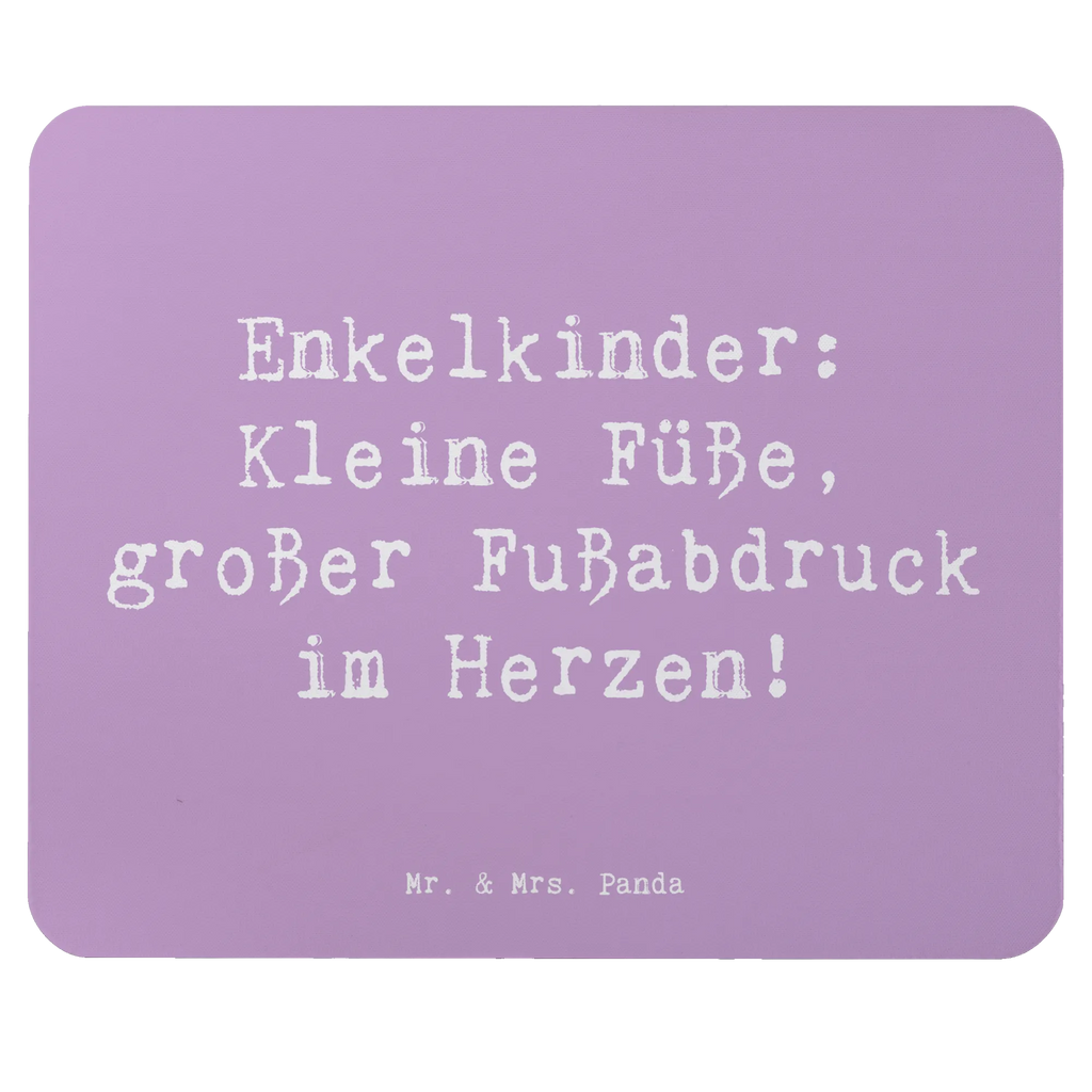 Mauspad Spruch Enkelkinder Fußabdruck Mousepad, Computer zubehör, Büroausstattung, PC Zubehör, Arbeitszimmer, Mauspad, Einzigartiges Mauspad, Designer Mauspad, Mausunterlage, Mauspad Büro, Familie, Vatertag, Muttertag, Bruder, Schwester, Mama, Papa, Oma, Opa