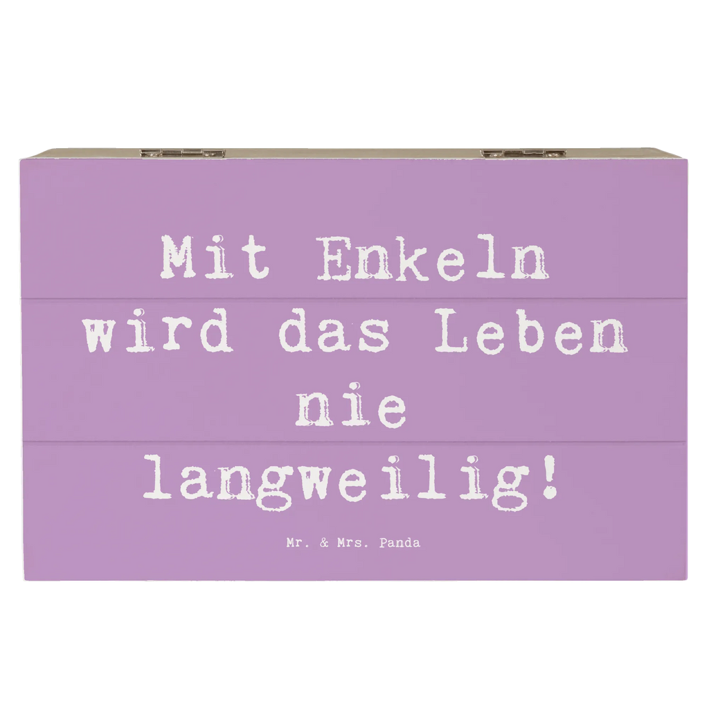 Holzkiste Spruch Enkelkinder Abenteuer Holzkiste, Kiste, Schatzkiste, Truhe, Schatulle, XXL, Erinnerungsbox, Erinnerungskiste, Dekokiste, Aufbewahrungsbox, Geschenkbox, Geschenkdose, Familie, Vatertag, Muttertag, Bruder, Schwester, Mama, Papa, Oma, Opa