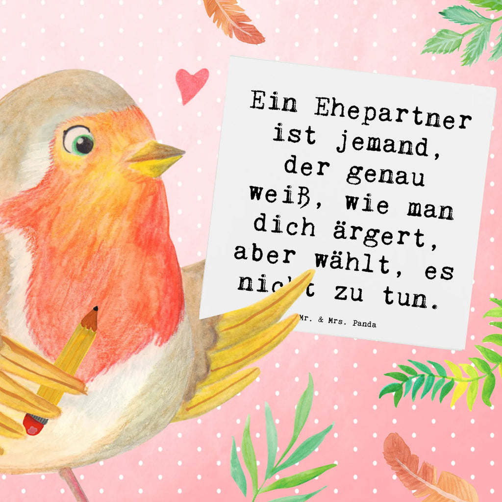 Deluxe Karte Spruch Ehepartner Liebe Karte, Grußkarte, Klappkarte, Einladungskarte, Glückwunschkarte, Hochzeitskarte, Geburtstagskarte, Hochwertige Grußkarte, Hochwertige Klappkarte, Familie, Vatertag, Muttertag, Bruder, Schwester, Mama, Papa, Oma, Opa