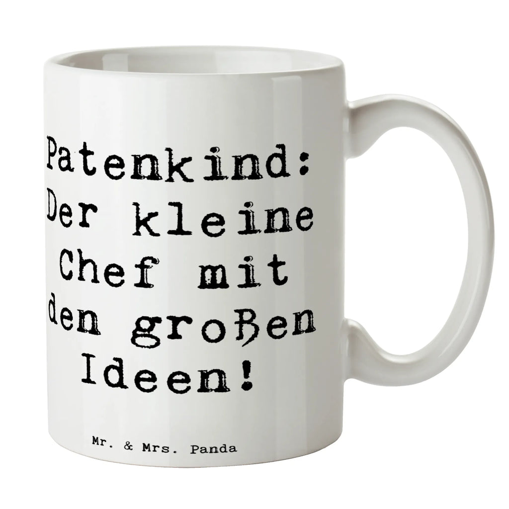 Tasse Spruch Patenkind Chef Tasse, Kaffeetasse, Teetasse, Becher, Kaffeebecher, Teebecher, Keramiktasse, Porzellantasse, Büro Tasse, Geschenk Tasse, Tasse Sprüche, Tasse Motive, Kaffeetassen, Tasse bedrucken, Designer Tasse, Cappuccino Tassen, Schöne Teetassen, Familie, Vatertag, Muttertag, Bruder, Schwester, Mama, Papa, Oma, Opa