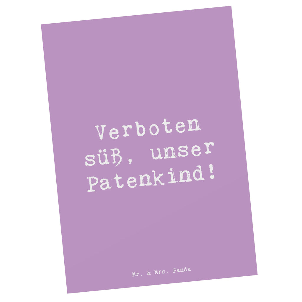 Postkarte Spruch Verboten süß Patenkind Postkarte, Karte, Geschenkkarte, Grußkarte, Einladung, Ansichtskarte, Geburtstagskarte, Einladungskarte, Dankeskarte, Ansichtskarten, Einladung Geburtstag, Einladungskarten Geburtstag, Familie, Vatertag, Muttertag, Bruder, Schwester, Mama, Papa, Oma, Opa