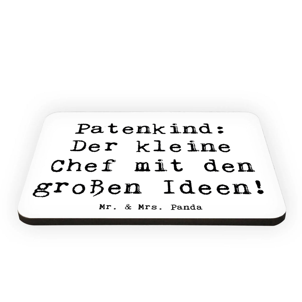 Magnet Spruch Patenkind Chef Kühlschrankmagnet, Pinnwandmagnet, Souvenir Magnet, Motivmagnete, Dekomagnet, Whiteboard Magnet, Notiz Magnet, Kühlschrank Dekoration, Familie, Vatertag, Muttertag, Bruder, Schwester, Mama, Papa, Oma, Opa