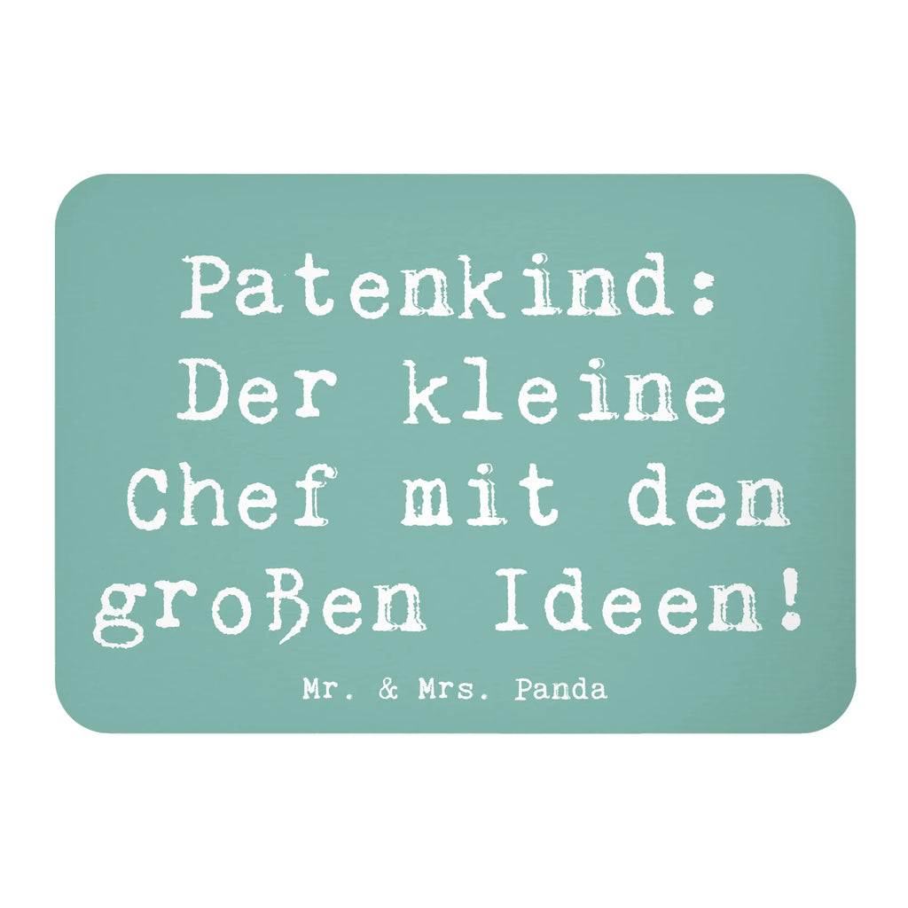 Magnet Spruch Patenkind Chef Kühlschrankmagnet, Pinnwandmagnet, Souvenir Magnet, Motivmagnete, Dekomagnet, Whiteboard Magnet, Notiz Magnet, Kühlschrank Dekoration, Familie, Vatertag, Muttertag, Bruder, Schwester, Mama, Papa, Oma, Opa