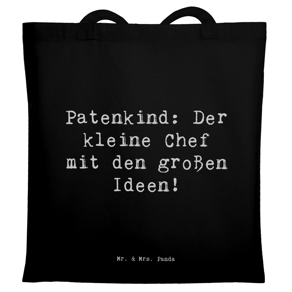 Tragetasche Spruch Patenkind Chef Beuteltasche, Beutel, Einkaufstasche, Jutebeutel, Stoffbeutel, Tasche, Shopper, Umhängetasche, Strandtasche, Schultertasche, Stofftasche, Tragetasche, Badetasche, Jutetasche, Einkaufstüte, Laptoptasche, Familie, Vatertag, Muttertag, Bruder, Schwester, Mama, Papa, Oma, Opa