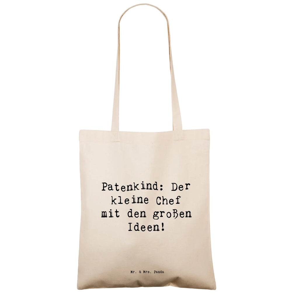 Tragetasche Spruch Patenkind Chef Beuteltasche, Beutel, Einkaufstasche, Jutebeutel, Stoffbeutel, Tasche, Shopper, Umhängetasche, Strandtasche, Schultertasche, Stofftasche, Tragetasche, Badetasche, Jutetasche, Einkaufstüte, Laptoptasche, Familie, Vatertag, Muttertag, Bruder, Schwester, Mama, Papa, Oma, Opa