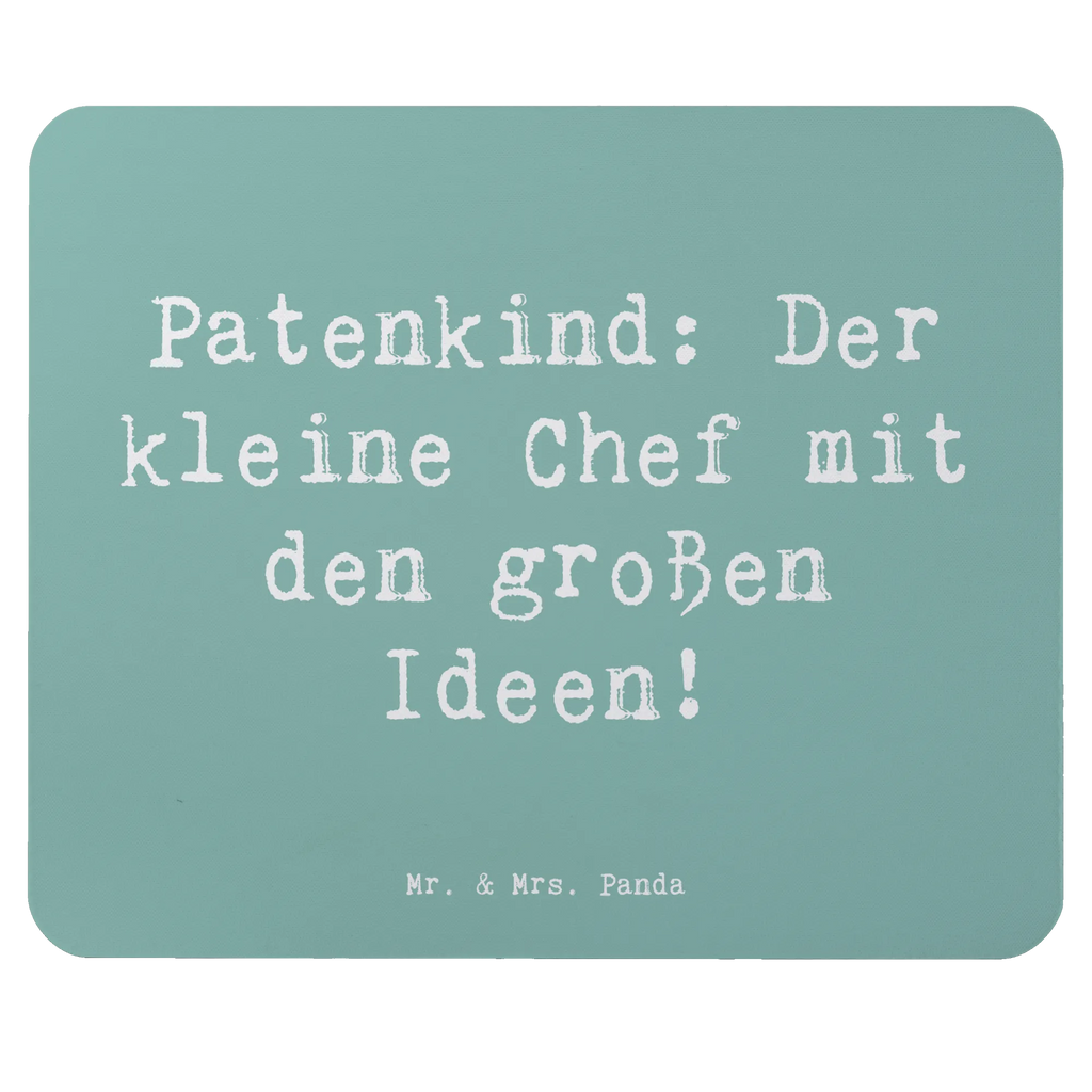 Mauspad Spruch Patenkind Chef Mousepad, Computer zubehör, Büroausstattung, PC Zubehör, Arbeitszimmer, Mauspad, Einzigartiges Mauspad, Designer Mauspad, Mausunterlage, Mauspad Büro, Familie, Vatertag, Muttertag, Bruder, Schwester, Mama, Papa, Oma, Opa