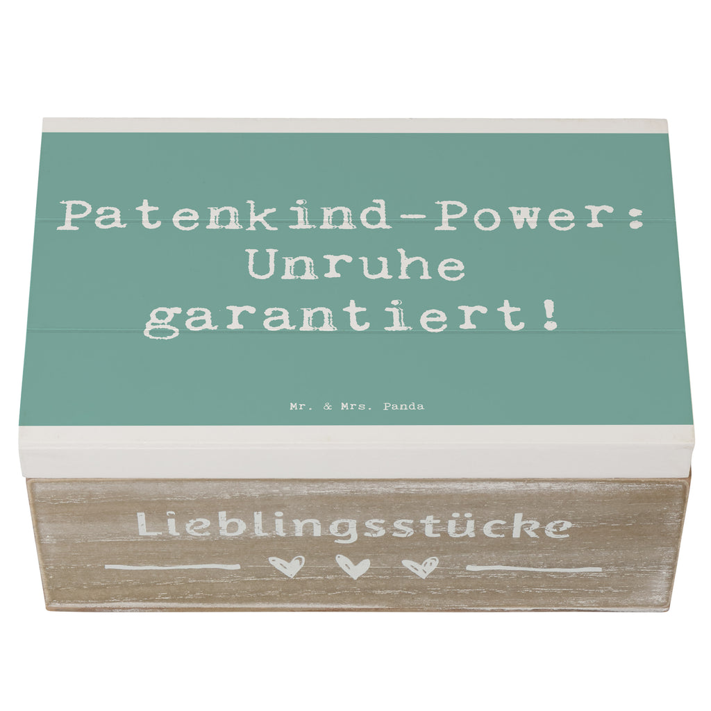 Holzkiste Spruch Patenkind Power Holzkiste, Kiste, Schatzkiste, Truhe, Schatulle, XXL, Erinnerungsbox, Erinnerungskiste, Dekokiste, Aufbewahrungsbox, Geschenkbox, Geschenkdose, Familie, Vatertag, Muttertag, Bruder, Schwester, Mama, Papa, Oma, Opa