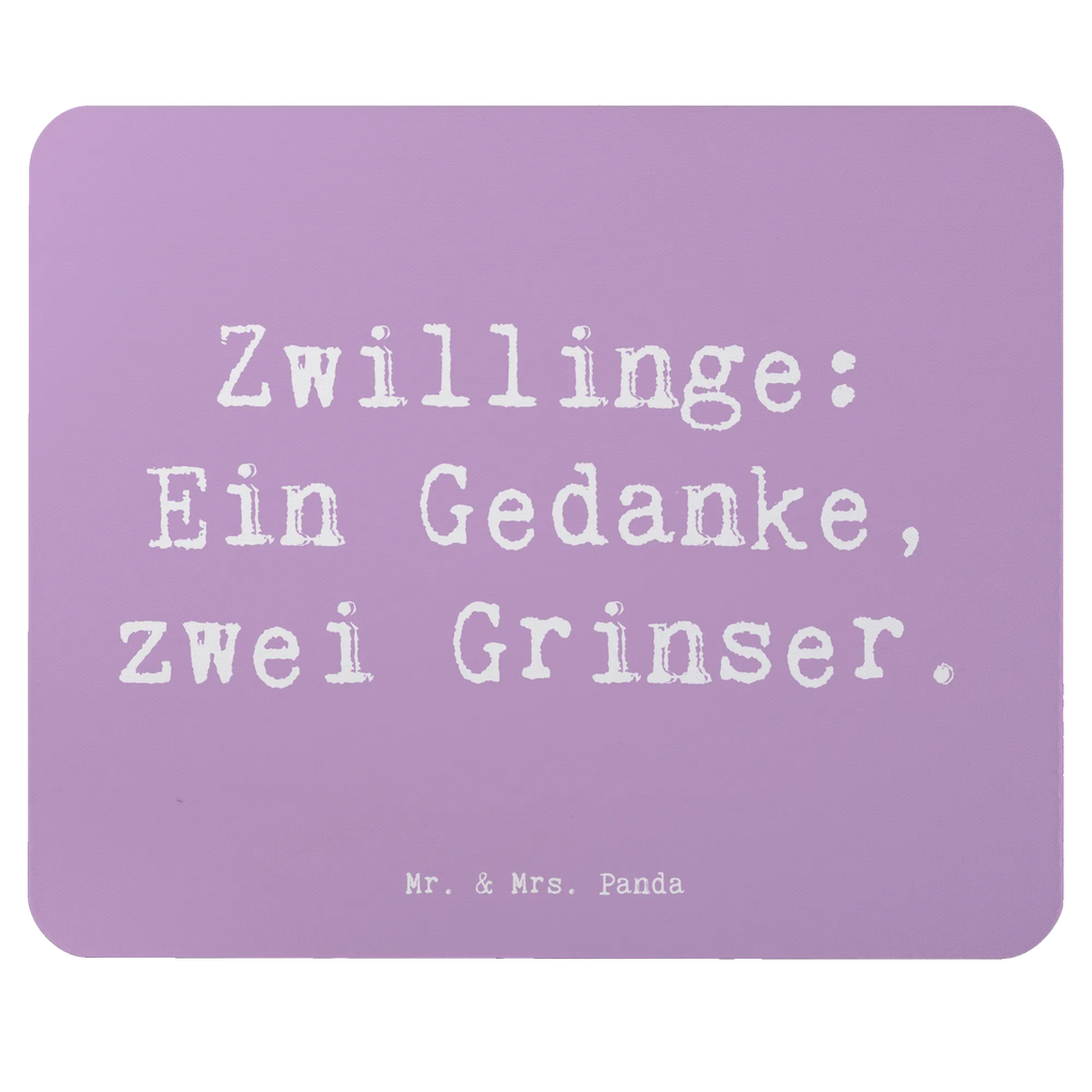 Mauspad Spruch Zwillingsgeschwister Grinser Mousepad, Computer zubehör, Büroausstattung, PC Zubehör, Arbeitszimmer, Mauspad, Einzigartiges Mauspad, Designer Mauspad, Mausunterlage, Mauspad Büro, Familie, Vatertag, Muttertag, Bruder, Schwester, Mama, Papa, Oma, Opa