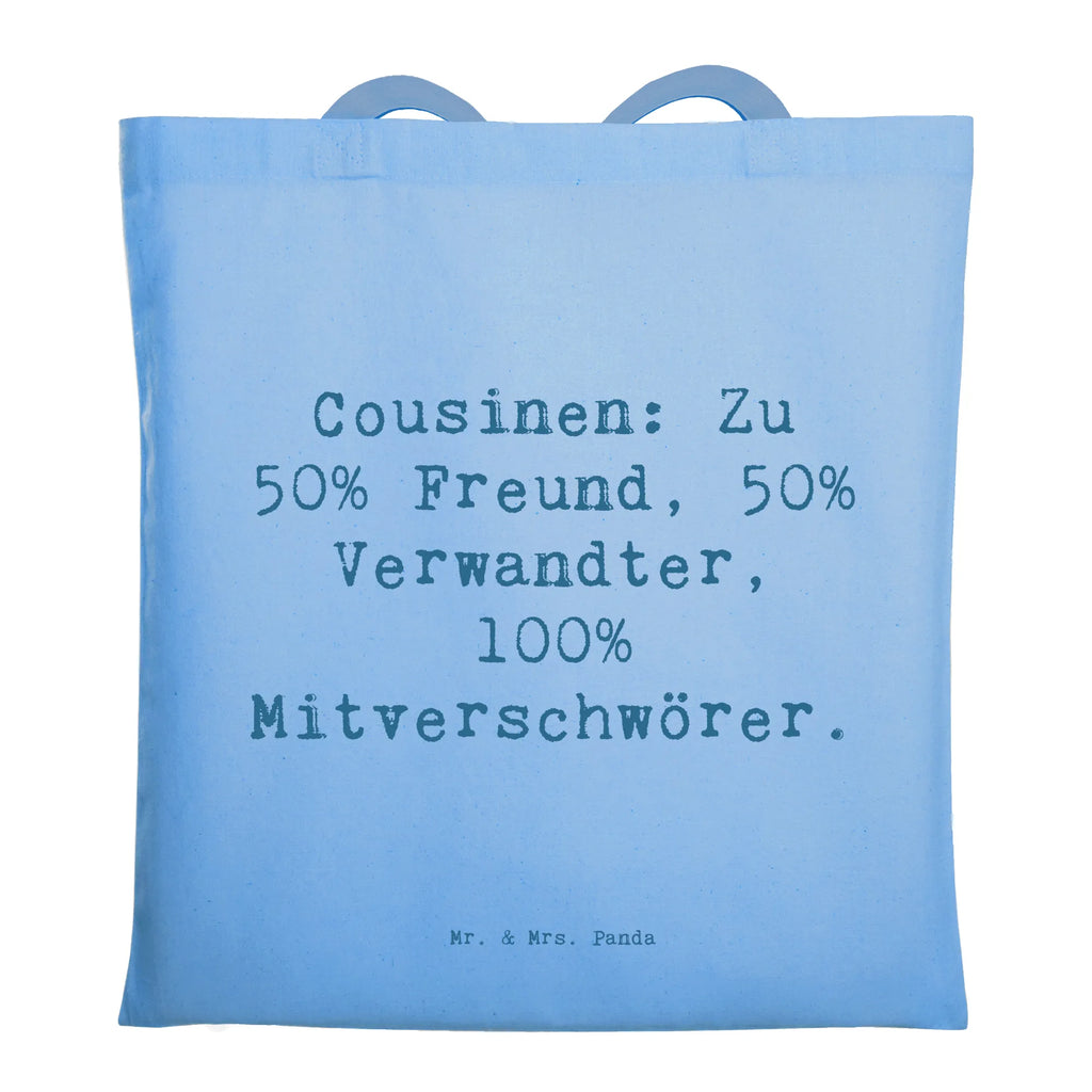 Tragetasche Spruch Cousin Mitverschwörer Beuteltasche, Beutel, Einkaufstasche, Jutebeutel, Stoffbeutel, Tasche, Shopper, Umhängetasche, Strandtasche, Schultertasche, Stofftasche, Tragetasche, Badetasche, Jutetasche, Einkaufstüte, Laptoptasche, Familie, Vatertag, Muttertag, Bruder, Schwester, Mama, Papa, Oma, Opa