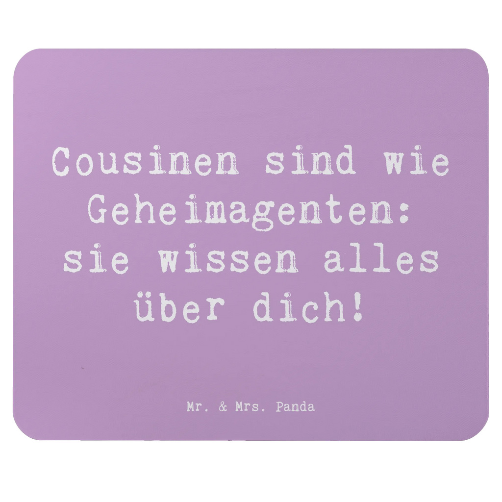 Mauspad Spruch Cousinen Geheimagenten Mousepad, Computer zubehör, Büroausstattung, PC Zubehör, Arbeitszimmer, Mauspad, Einzigartiges Mauspad, Designer Mauspad, Mausunterlage, Mauspad Büro, Familie, Vatertag, Muttertag, Bruder, Schwester, Mama, Papa, Oma, Opa