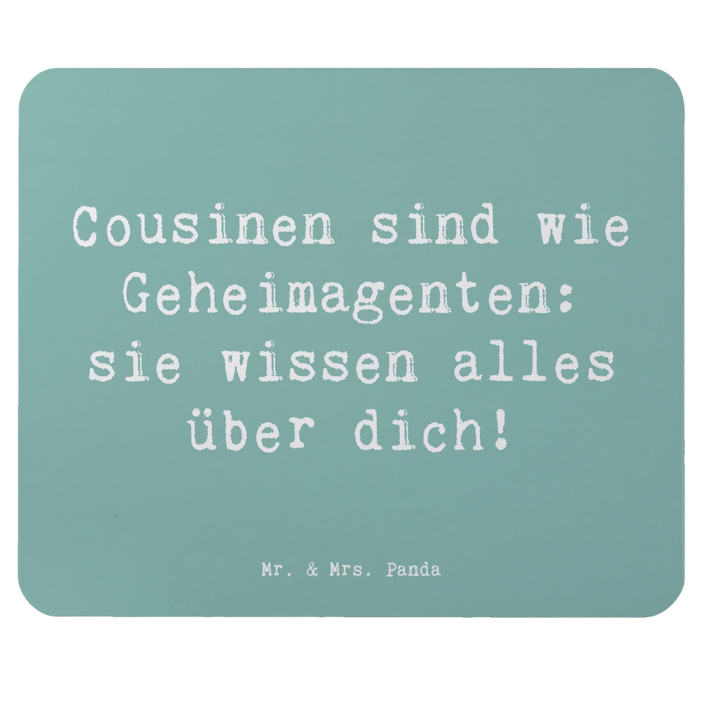 Mauspad Spruch Cousinen Geheimagenten Mousepad, Computer zubehör, Büroausstattung, PC Zubehör, Arbeitszimmer, Mauspad, Einzigartiges Mauspad, Designer Mauspad, Mausunterlage, Mauspad Büro, Familie, Vatertag, Muttertag, Bruder, Schwester, Mama, Papa, Oma, Opa